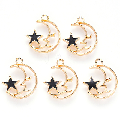Alloy Enamel Pendants X-ENAM-S121-062-1
