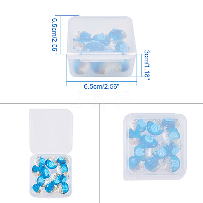 Plastic Bead Containers CON-BC0004-21B-1