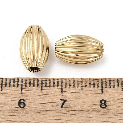 Textured 304 Stainless Steel Beads STAS-I358-11G-05-1