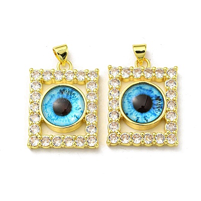Real 18K Gold Plated Brass Pendants KK-L209-006G-03-1