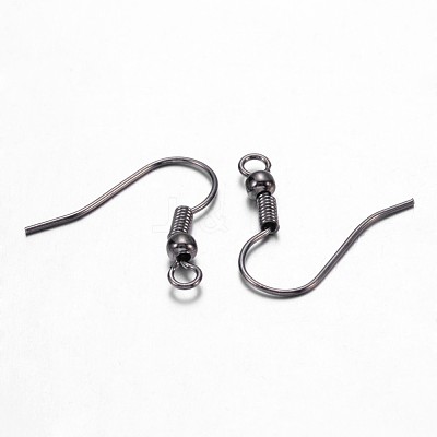 Brass Earring Hooks X-KK-Q362-B-NF-1