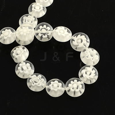 Handmade Millefiori Glass Bead Strands X-LK-R006-15L-1