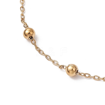 304 Stainless Steel Cable Chains Bracelets BJEW-JB11499-01-1