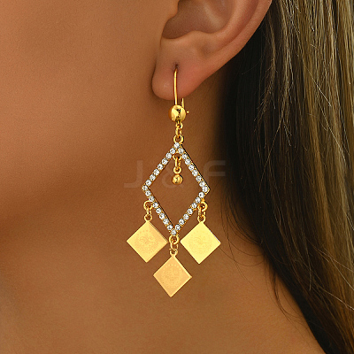 Elegant Middle Eastern Style Zinc Alloy Chandelier Earrings RG4229-2-1