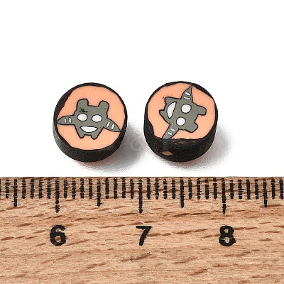 Handmade Polymer Clay Beads PY-CBA5A20-13H-1