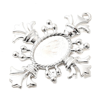 Alloy Cabochon Settings PW-WGAB9EB-12-1