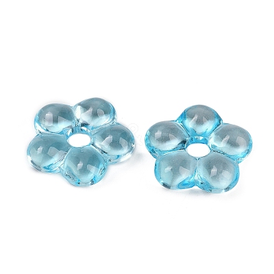 Transparent Glass Beads GLAA-F129-01J-1