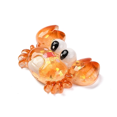 Marine Organism Theme Resin Cabochons RESI-Q010-01A-1