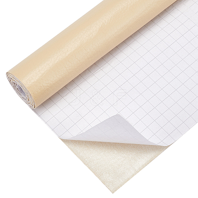 PU Leather Self-adhesive Fabric DIY-WH0001-92C-1
