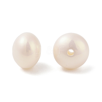 ABS Plastic Imitation Pearl Beads OACR-B026-04-1