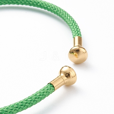 Braided Carbon Steel Wire Bracelet Making MAK-A017-B07-1