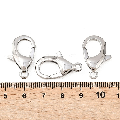 Tarnish Resistant 304 Stainless Steel Lobster Claw Clasps LS-STAS-AB25-1