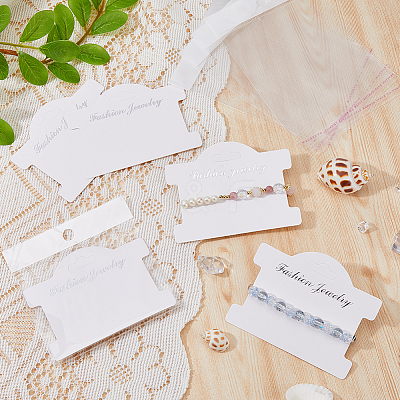 150Pcs Cardboard Display Cards DIY-DC0001-96-1
