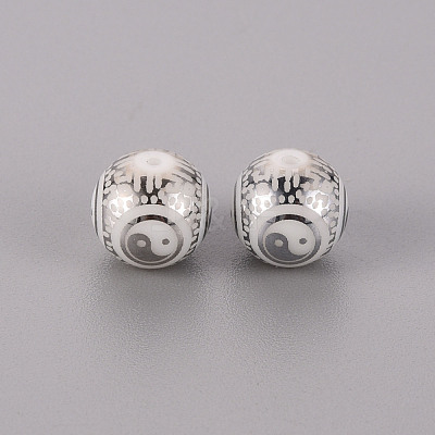 Electroplate Glass Beads EGLA-Q123-012D-1