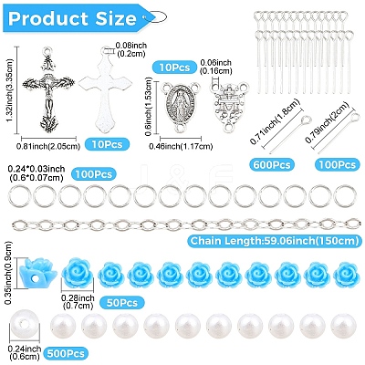 DIY Jewelry Making Kits DIY-YW0018-16B-1