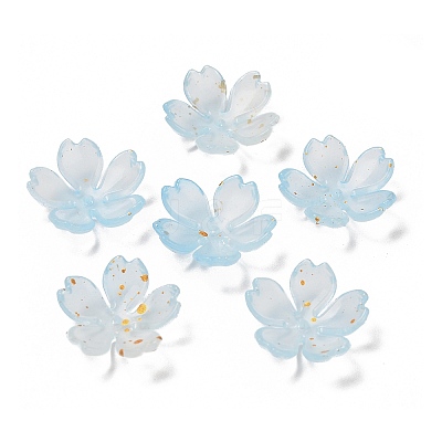 Acrylic Bead Caps OACR-H056-01H-1