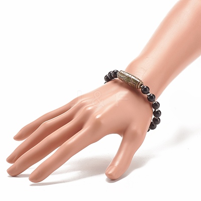 Mala Bead Bracelet BJEW-JB07925-1