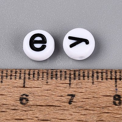 Opaque Acrylic Beads SACR-Q001-20-1