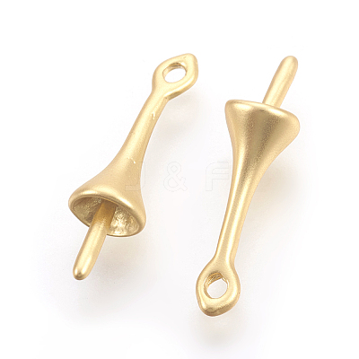 Brass Peg Bails Pendants KK-F744-01MG-NR-1