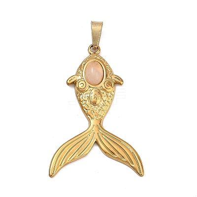 Natural Rose Quartz Pendants GG-CBA97F4-03G-06-1