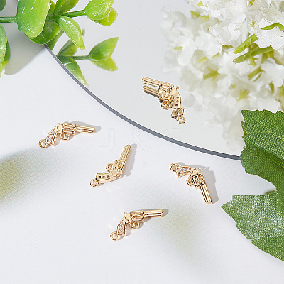 Brass Micro Pave Cubic Zirconia Pendants FIND-BBC0001-35-1