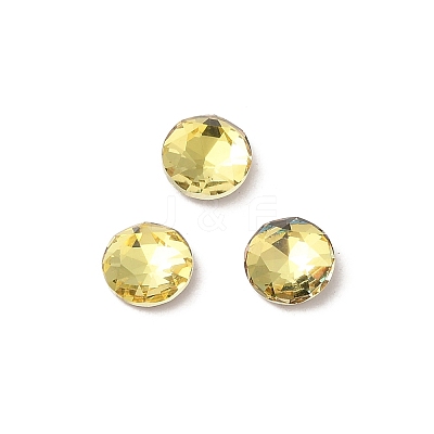 Glass Rhinestone Cabochons RGLA-P037-10A-D226-1