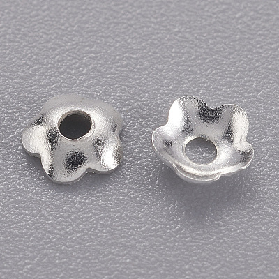 Brass Bead Caps KK-TB857-S-NF-1