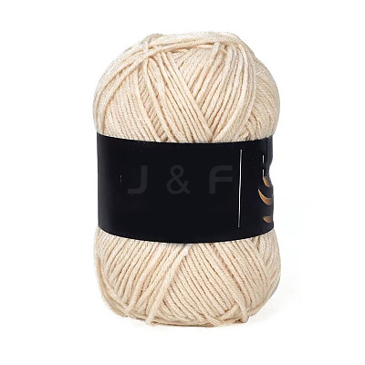 4-Ply Milk Acrylic Fiber Yarn for Tufting Gun Rugs PW-WG79AB6-11-1-1