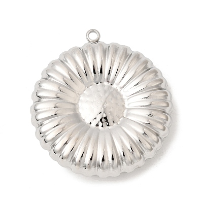 304 Stainless Steel Pendants STAS-B128-06P-02-1