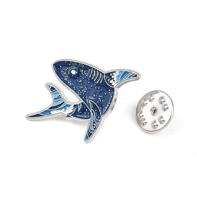 Ocean Theme Enamel Pins JEWB-L027-08P-01-1