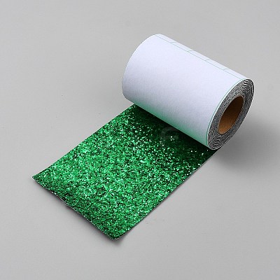 Polyvinyl Chloride Self Adhesive Tape with Paillette DIY-WH20066-011B-1