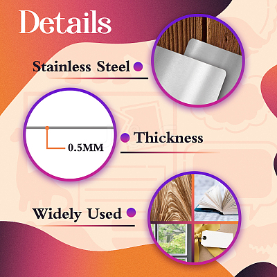 Stainless Steel Metal Cutting Dies Stencils DIY-WH0289-070-1