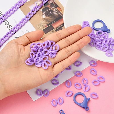 DIY Masks Chains Making Kits DIY-YW0002-74B-1