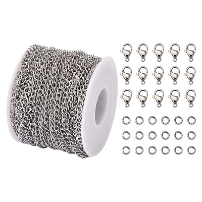 DIY Chain Bracelets & Necklaces Kits DIY-YS0001-20P-1