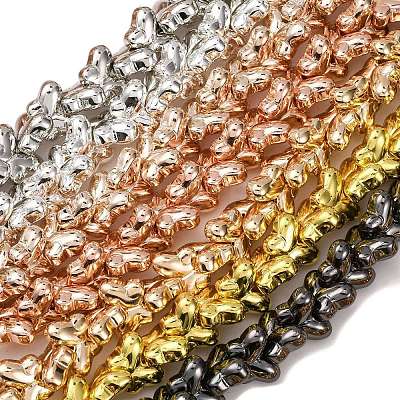 Electroplate Glass Beads Strands EGLA-H109-06-1
