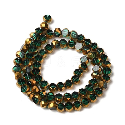 Electroplate Glass Beads Strands EGLA-P061-01B-06-1