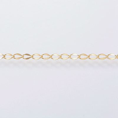 Ion Plating(IP) Handmade 304 Stainless Steel Chains STAS-G038-18G-1