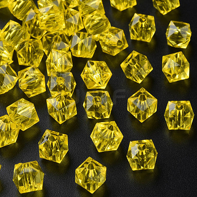 Transparent Acrylic Beads MACR-S373-51B-B08-1