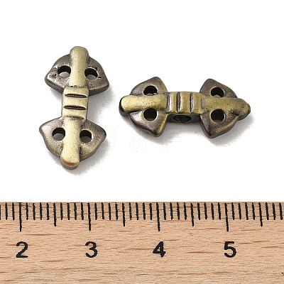 Tibetan Style Rack Plating Brass Beads KK-Q805-17AB-1