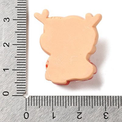 Christmas Series Cute Opaque Resin Decoden Cabochons RESI-B026-02F-1