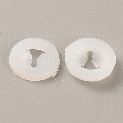Plastic Doll Eye Nose Round Gaskets KY-WH0048-04C-1