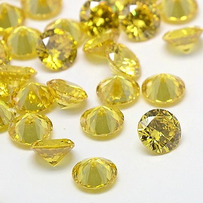 Cubic Zirconia Cabochons ZIRC-M002-4mm-003-1