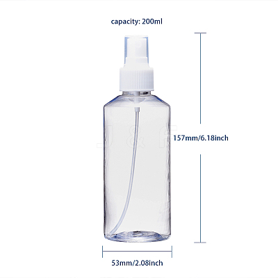200ml Refillable PET Plastic Spray Bottles X-TOOL-Q024-02C-01-1
