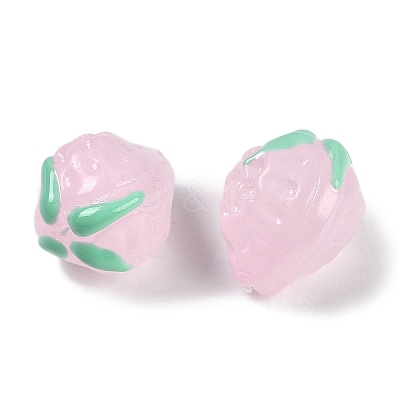 Handmade Lampwork Beads Strand LAMP-I027-10G-1