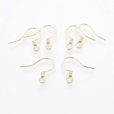 316 Surgical Stainless Steel French Earring Hooks X-STAS-P221-02G-1