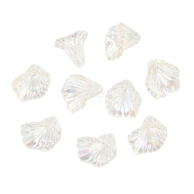 Transparent Acrylic Bead Caps OACR-G054-03-M-1