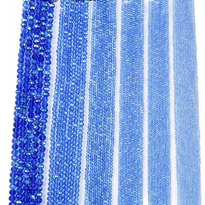 Electroplate Glass Beads Strands LS-EGLA-A044-T3mm-L14-1