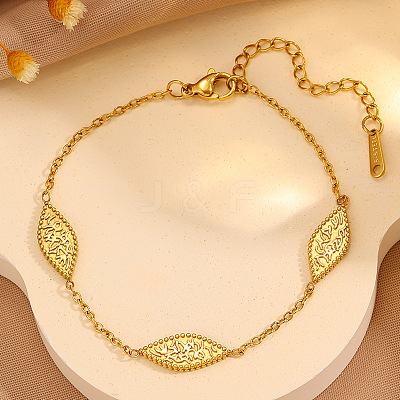 304 Stainless Steel Link Bracelets WG31B8D-01-1