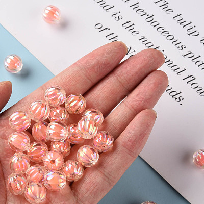 Transparent Acrylic Beads TACR-S152-07B-SS2109-1
