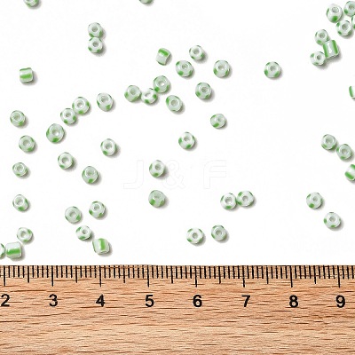 6/0 Opaque Colours Seep Glass Seed Beads SEED-F003-04A-06-1